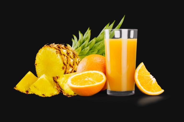 Orange juice and pro metabolic eating